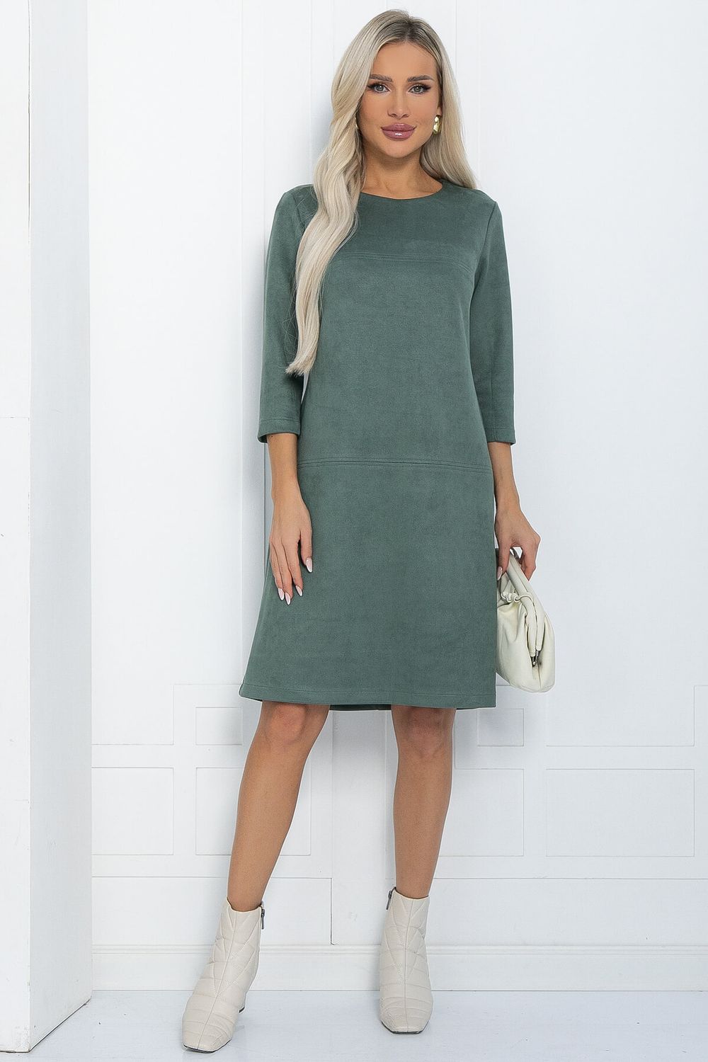 Платье Элегантная простота (полынь) П12241-6 LT Collection