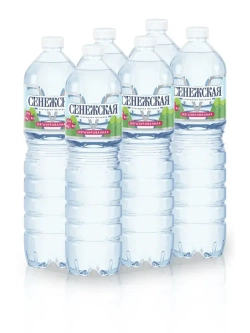 Вода негазированная Сенежская промо-пак, 6 шт х 1,5 л