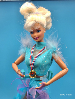 Кукла Барби Олимпийская фигуристка Olympic Skater Barbie 1997