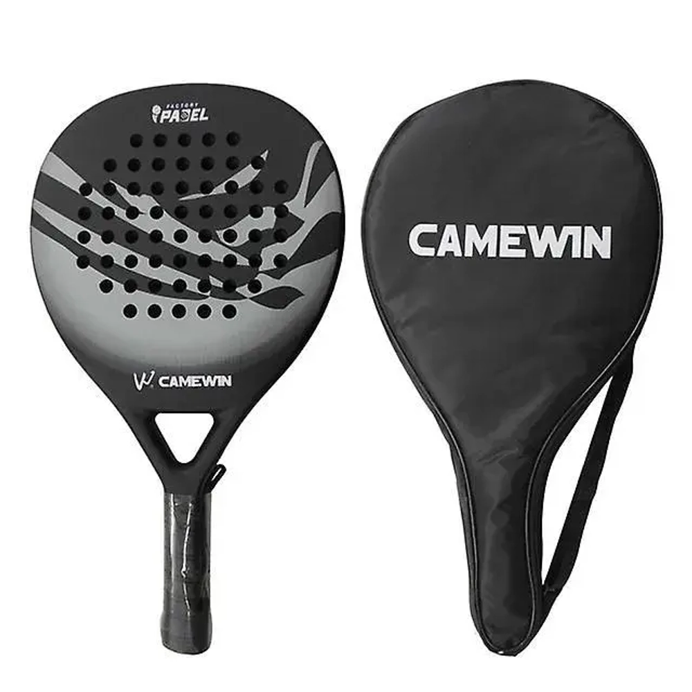 Ракетка для падел тенниса CAMEWIN Padel 4013 (с чехлом) 100% карбон