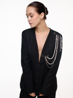 Брошь "Valencia massive pink"