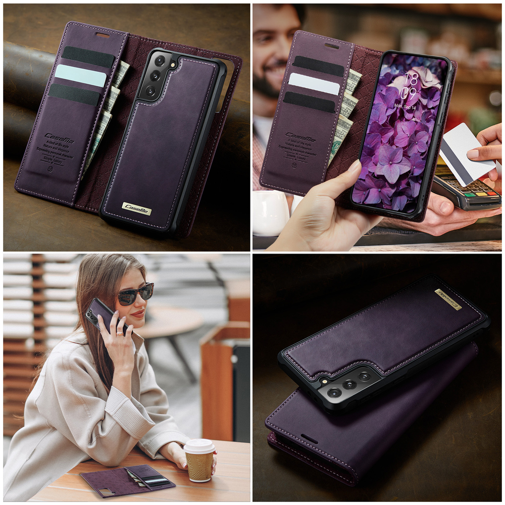 Чехол-кошелек CaseMe 2 in 1 MagSafe Samsung Galaxy S21 FE