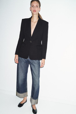 Блейзер с зауженным кроем - ZARA