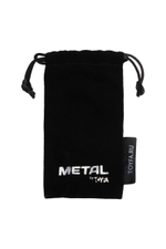 Анальная втулка Metal by Toyfa со светодиодами, металл, серебряная, 8,8 см, Ø 3,4 см, 105 г