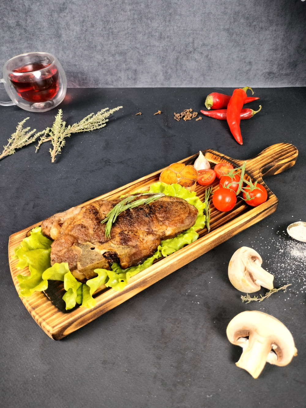 Деревянная менажница для подачи, нарезки из кедра