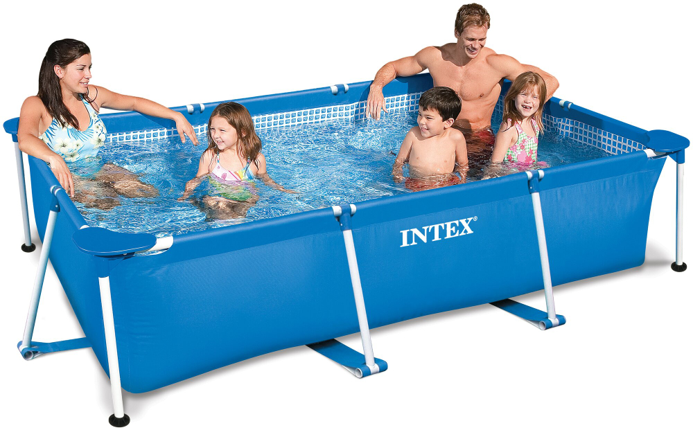 Каркасный прямоугольный бассейн Intex 28270