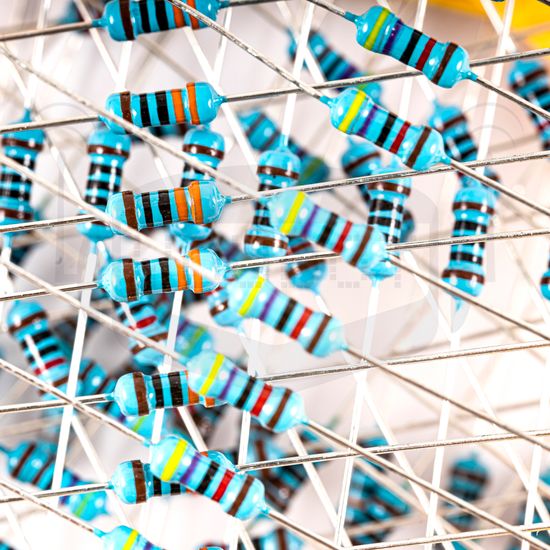 Металлические пленочные резисторы 1/4W 1%  470 КОм (10 шт)