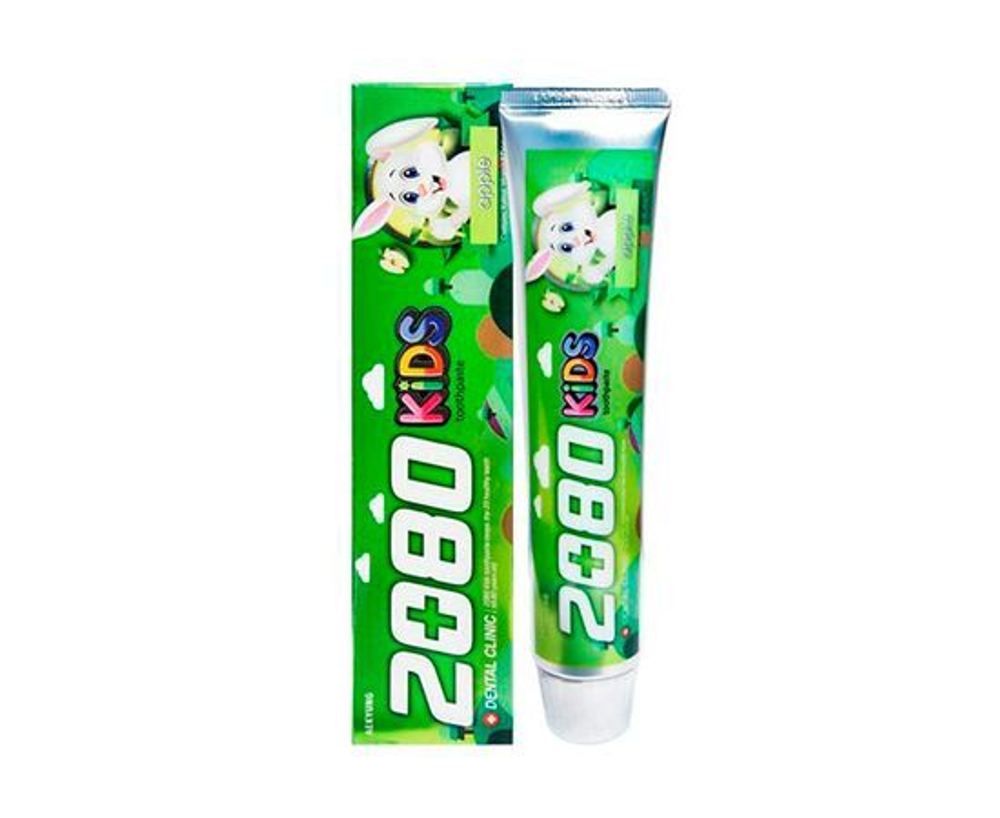 Детская зубная паста с яблоком Dental Clinic 2080 KIDS Toothpaste Apple