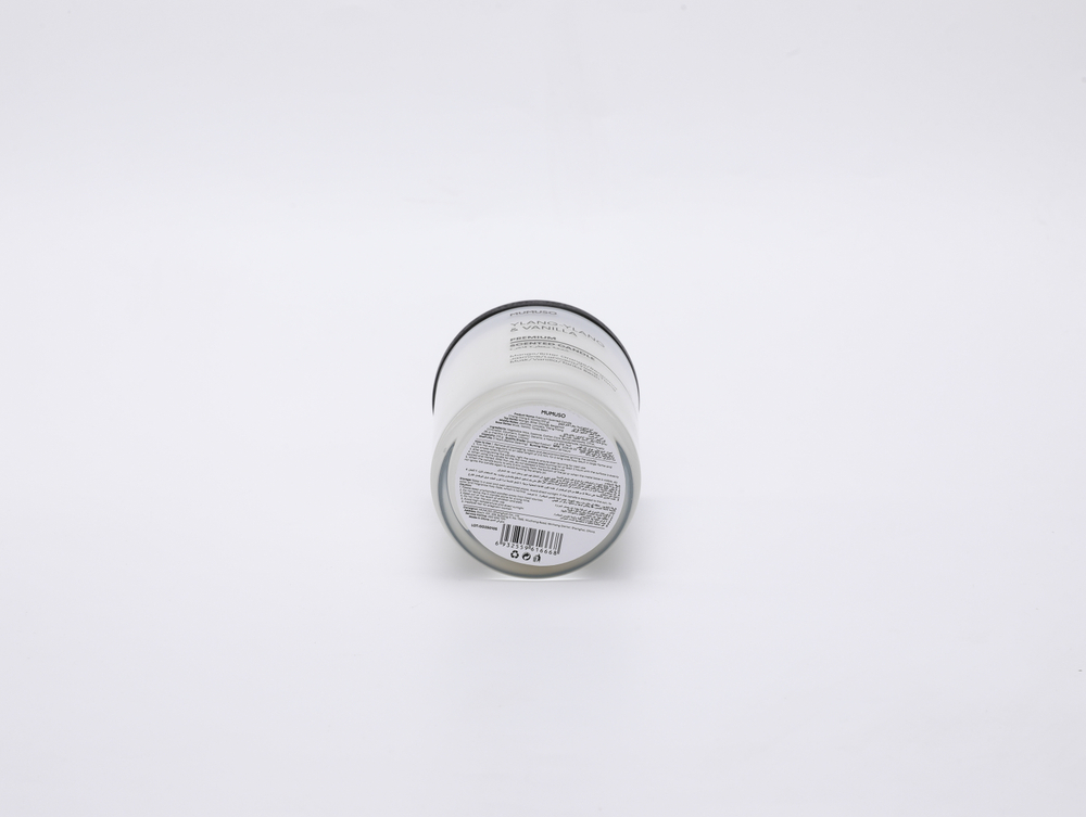 Ароматическая свеча Mumuso Ваниль 10 см