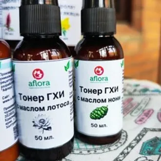 Тонер для лица с маслом лотоса и маслом гхи / 50 мл