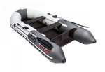 Таймень NX 2850 серый-графит Слань-киль (Лодка ПВХ под мотор)