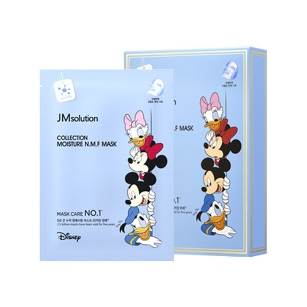 Увлажняющая маска с аквасилом и пептидами JMSolution Disney Collection Moisture NMF Mask 30 мл.