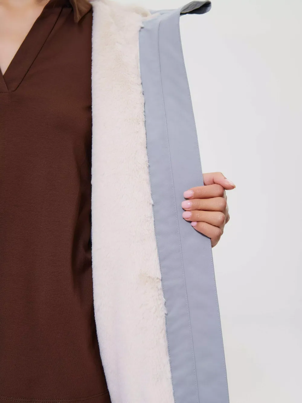 Куртка женская АКРАУ (AKRAU) NORPPA голубая глина