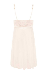 Сорочка Carmela из эластичного вискозного полотна (Размер: S) (Цвет: кремовый)