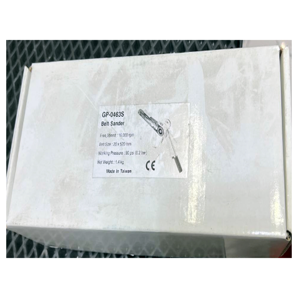 GP-0463S Ленточный пневмат. напильник с глушителем, лента 20х520мм