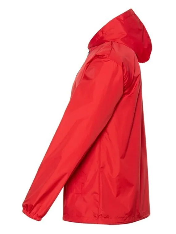 Ветровка унисекс, размер XS, цвет красный