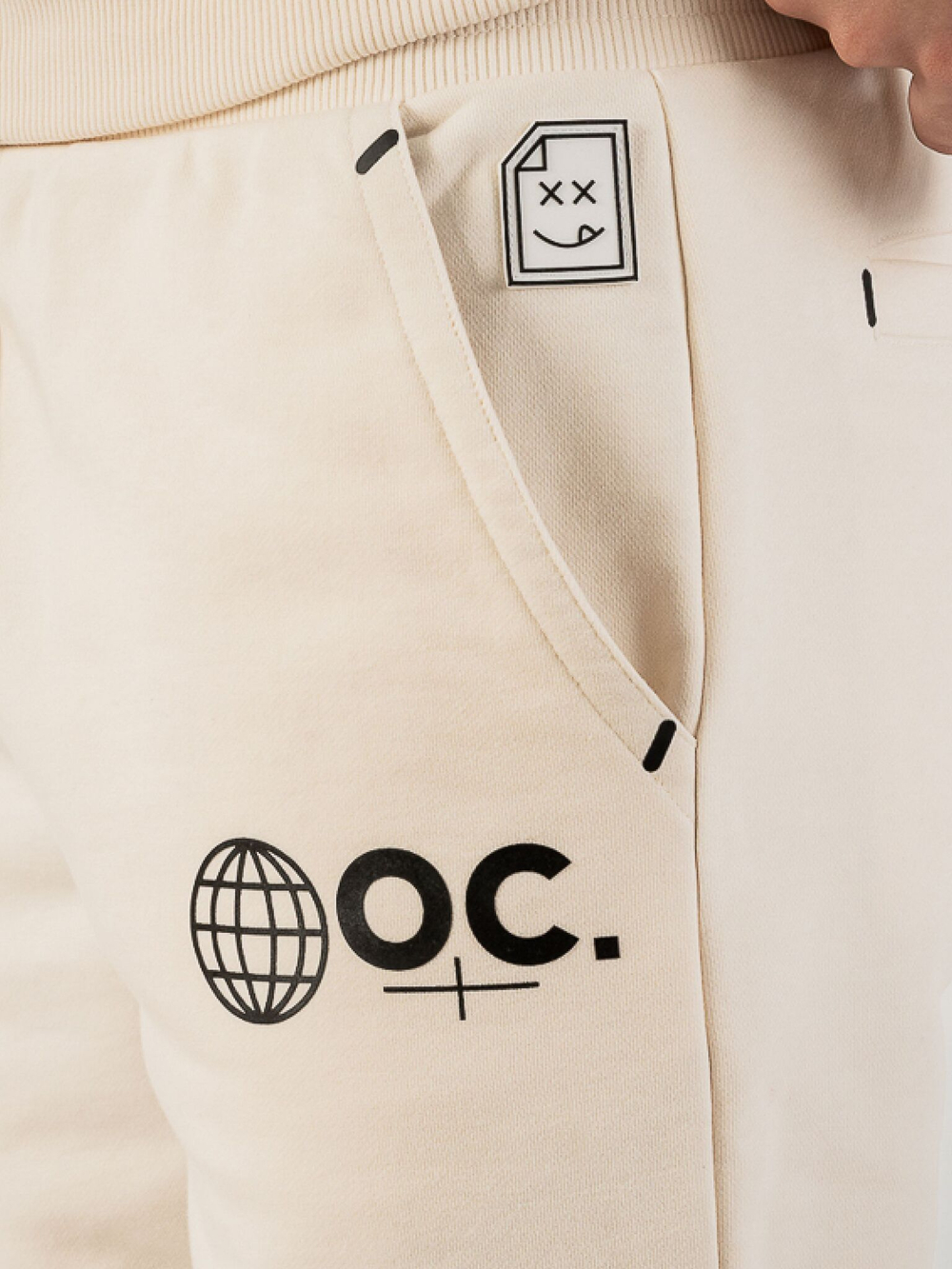 Шорты мужские ORIGINAL CREATOR GLOBE SHORTS, Молочный