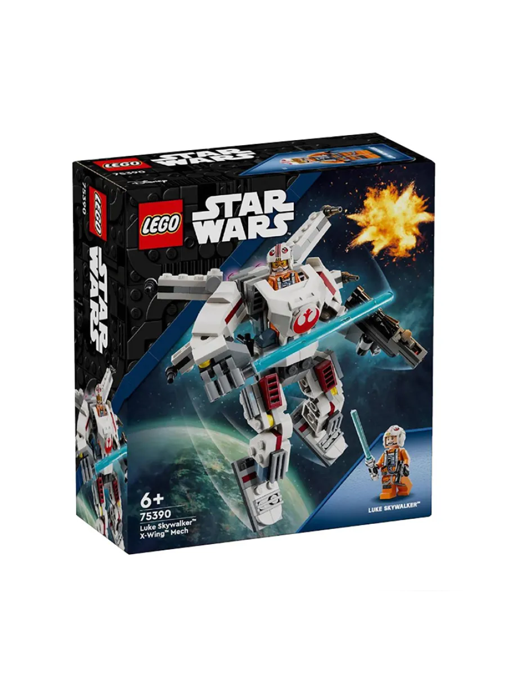 LEGO Star Wars 75390 «Боевой робот Люка Скайуокера X-Wing» — культовый джедай