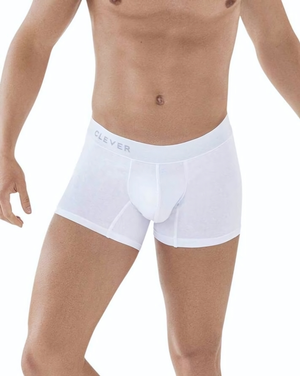 Белые мужские трусы-боксеры Caribbean Boxer (Размер: S) (Цвет: белый)