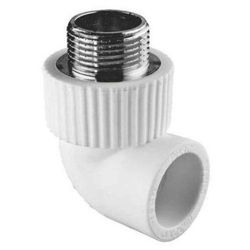 Угольник TEBO сер. PP-R комб. 25x3/4" НР (15/90), арт. 031030607