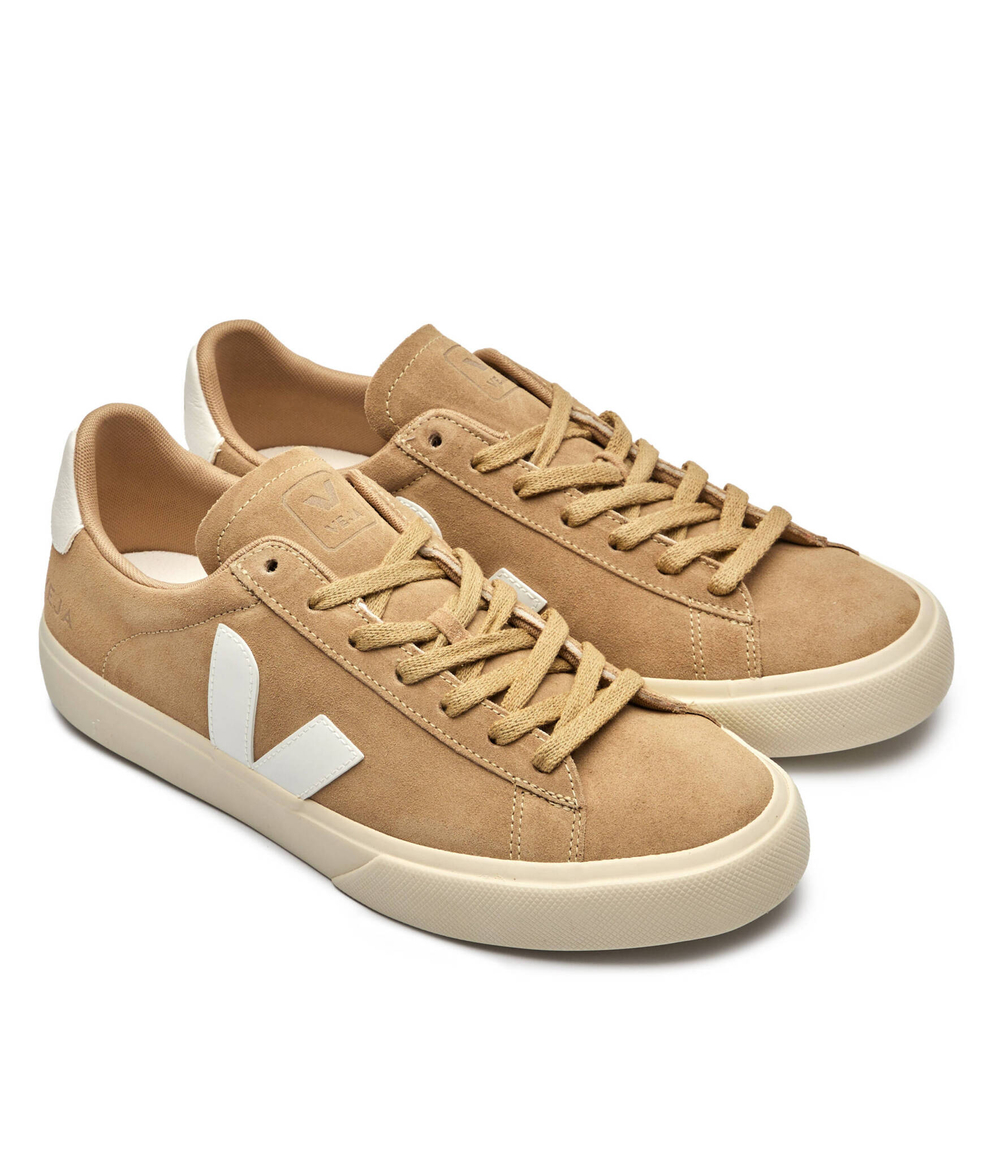 Кожаные кроссовки Campo VEJA - бежевый(CP0302963)