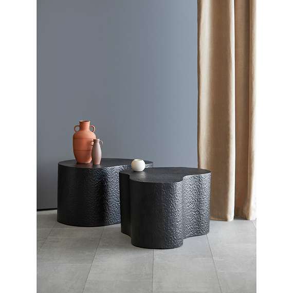 Набор из 2 журнальных столиков Grannis, черный