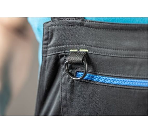 Полукомбинезон рабочий эластичный черный REETZ Högert, арт. HT5K824