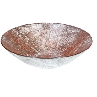 Салатник 24*7см «Ривьера»розовое золото