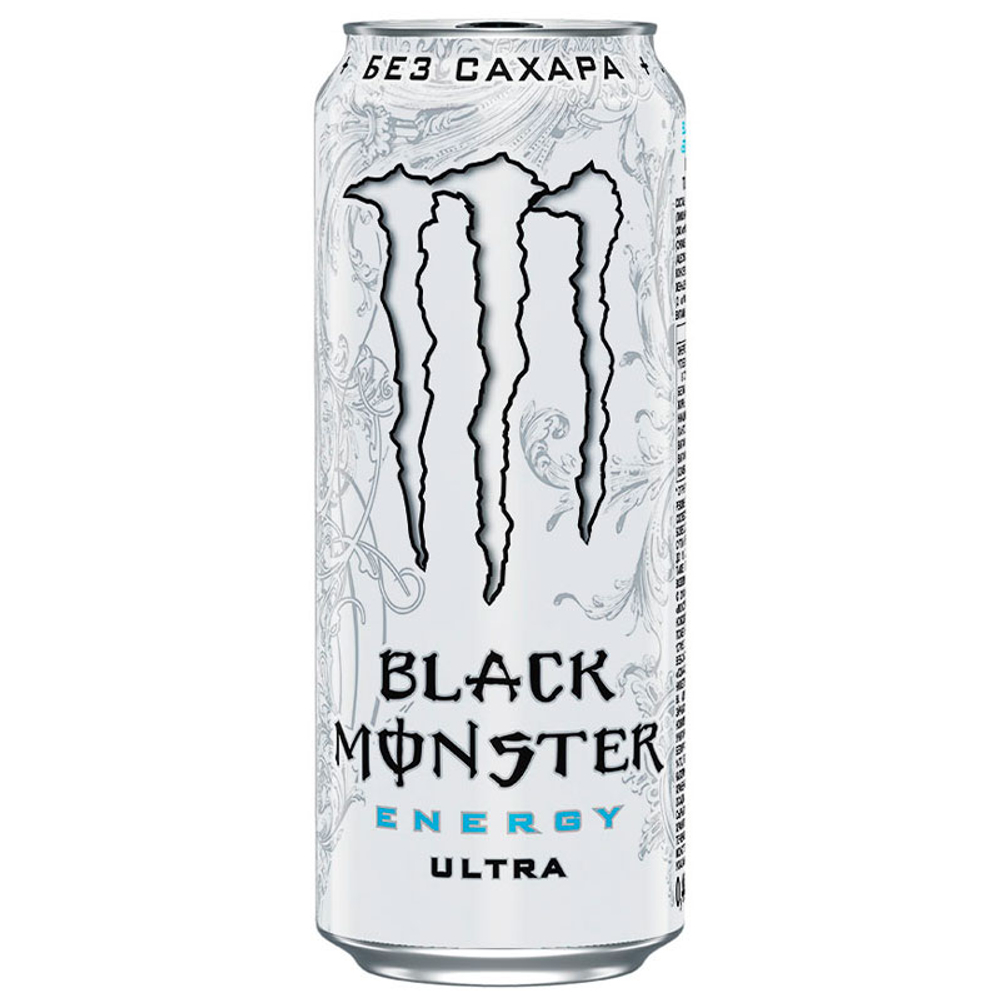 Напиток безалкогольный тонизирующий БЕЗ САХАРА  Monster Energy (449 мл.) [M]