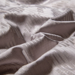 КПБ на резинке Сатин-Жаккард Тессоро MTR002, Евро, 4 наволочки, простынь 140*200*30