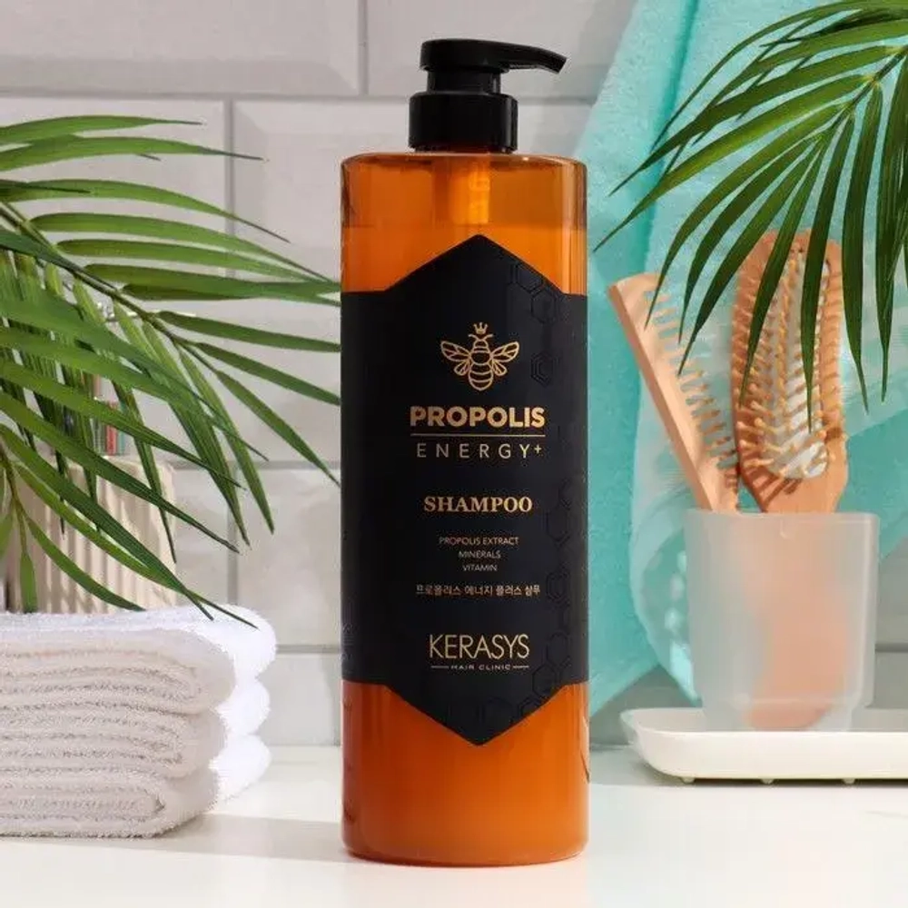 Шампунь для волос Kerasys Жизненная сила с прополисом, 1000мл