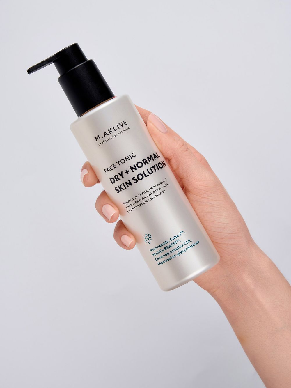 M.Aklive Тоник для лица "Решение для сухой и нормальной кожи" 200 мл