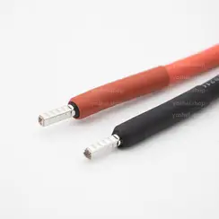 Силовой кабель для подключения контроллера заряда к АКБ, Сечение 4 мм. Длина 1.5 метра