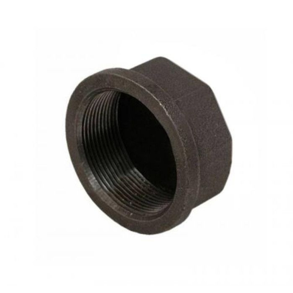 Заглушка черная ВР, тип 300, Sanha