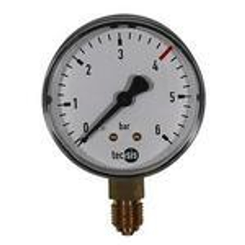 Манометр 63 мм радиальный 01-10 бар 1/4