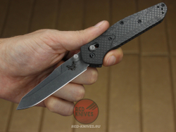 Нож Benchmade Osborne 940-1 (чистый карбон) А+++ 940-1