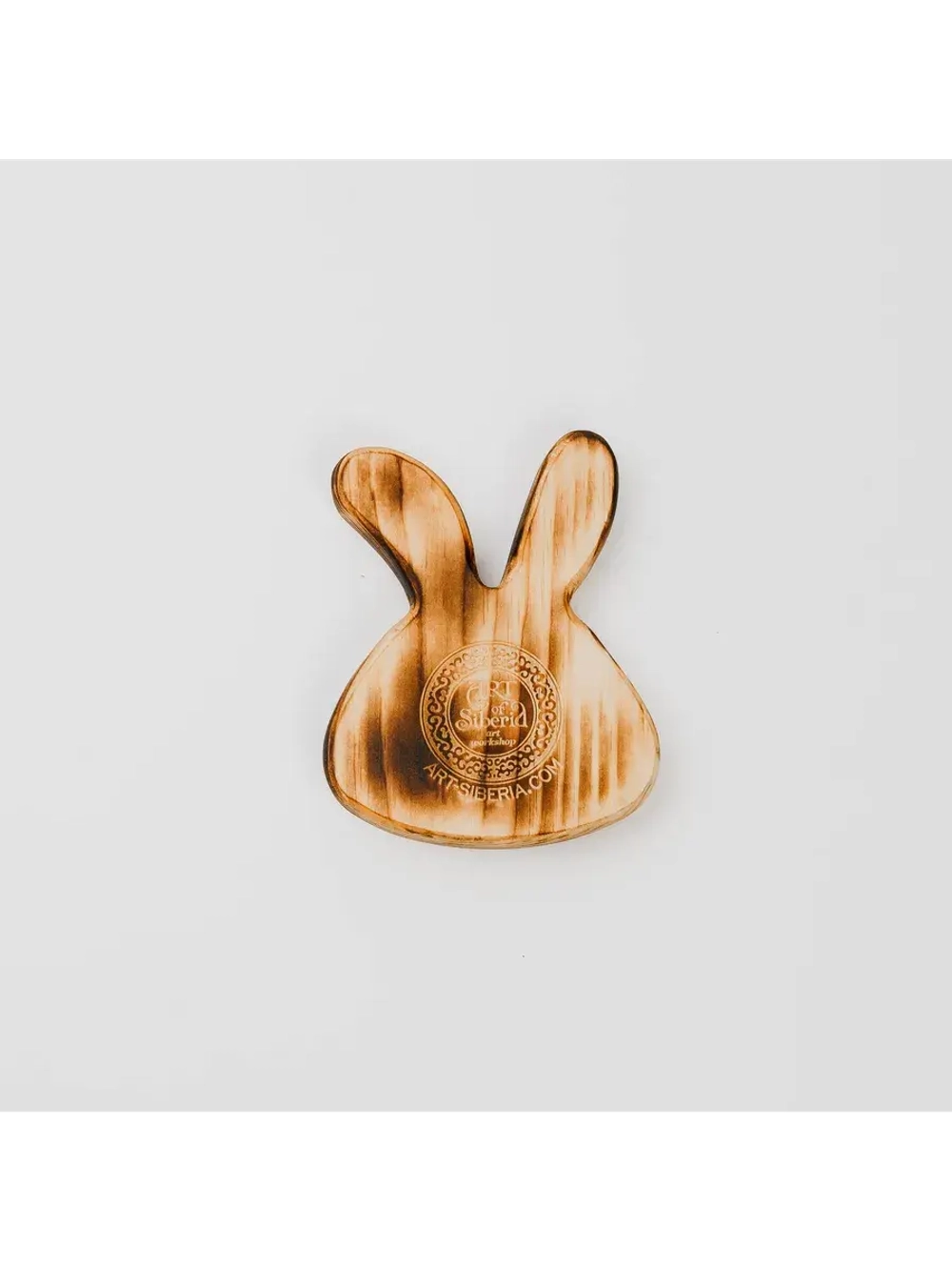 Деревянная менажница "Кролик" из кедра