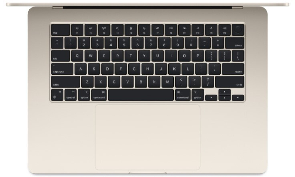 Ноутбук  Apple MacBook Air 15 (2024) 15 ", M, 16 Гб RAM, 512 Гб SSD, M3 10-core GPU, Сияющая звезда