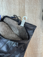 Перчатки.Мужские.Кожаные.Люкс качества. Подклад: трикотаж-шерсть. 5 шт в упаковке.