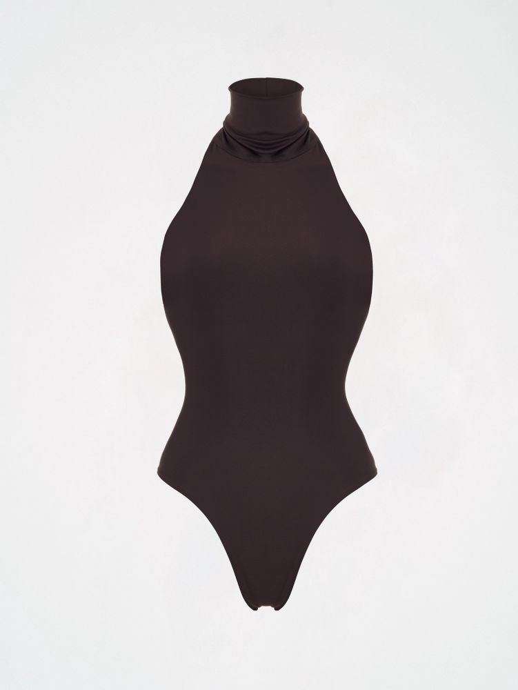 Боди halter coffee