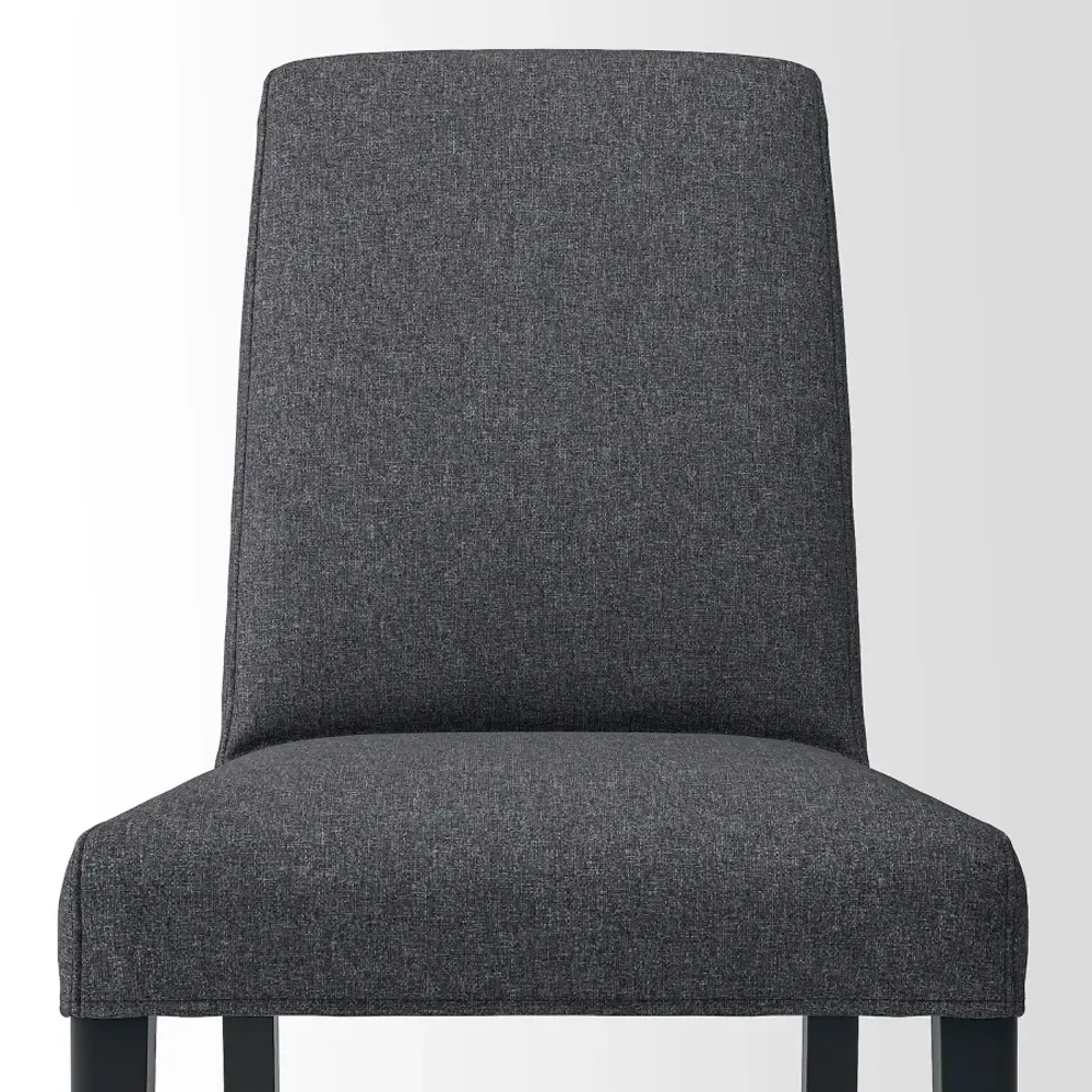 Стол+6 стульев - STRANDTORP  / BERGMUND IKEA/ СТРАНДТОРП/БЕРГМУНД ИКЕА, 205х95х75 см, серый/коричневый