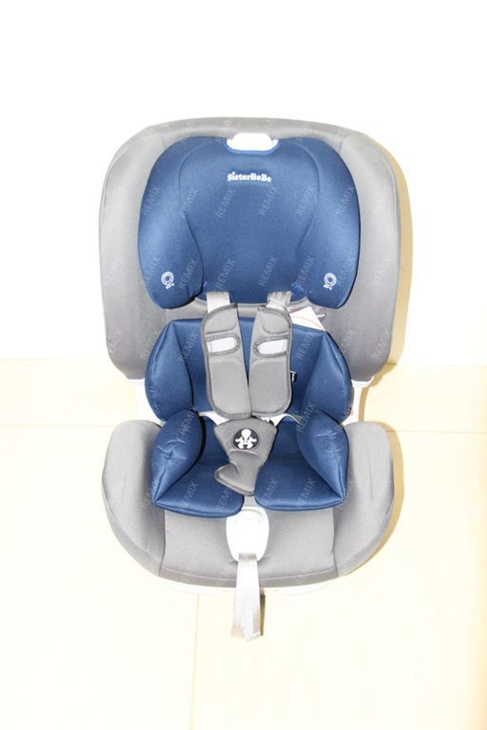 Автокресло SisterBeBe Penguin JM04 (9-36) isofix Синий/темно-серый