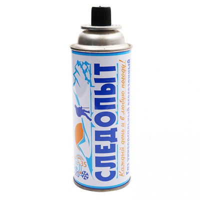 Баллон газовый цанговый всесезонный Следопыт 220г