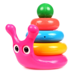 Пирамидка "Улитка" 3 кольца (Пластмастер)