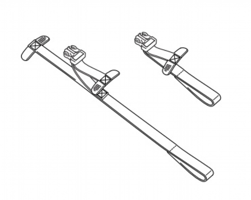 08L70-MKJ-D00 Монтажный комплект сумки заднего сиденья