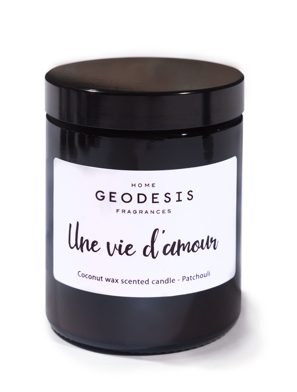 Свеча ароматическая Une Vie D'Amour Geodesis Черный
