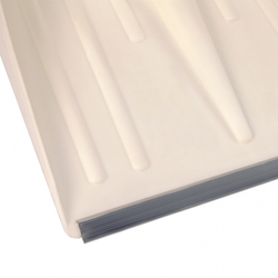 Лопата для уборки снега пластиковая, белая, 420 х 425 мм, без черенка, Россия, Сибртех