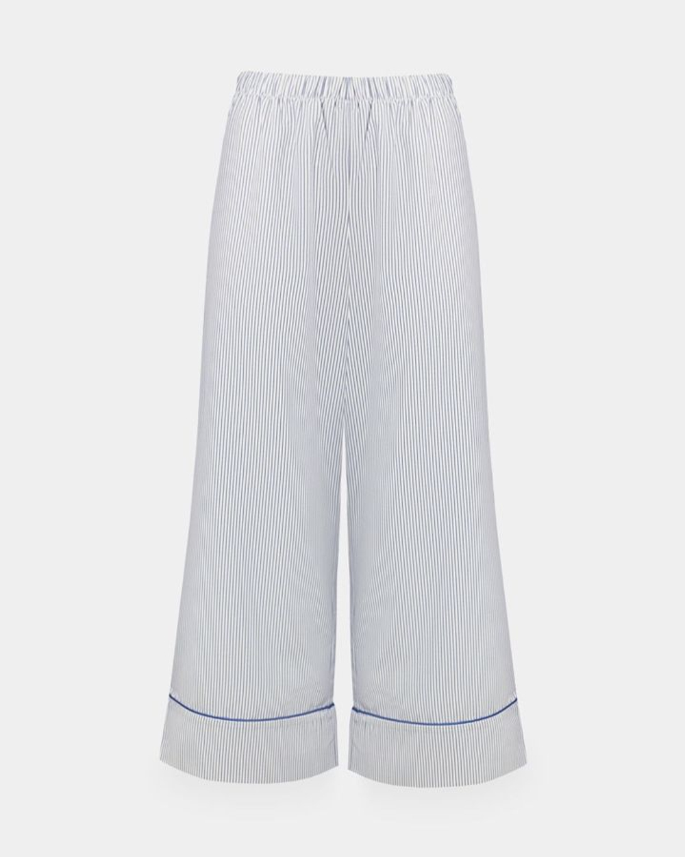 Пижама Темно-синий принт (рубашка с длинным рукавом + брюки)