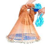 Кастинговая сеть капрон (Американский тип) с Большим кольцом 2,4 м - 8FT