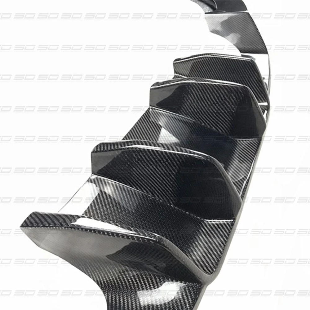 Карбоновый диффузор заднего бампера для BMW M2 F87 2023+ БМВ тюнинг